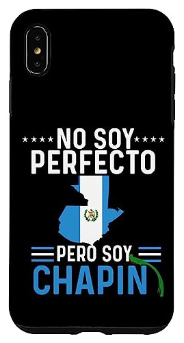 Funda Para iPhone XS Max Camiseta Guatemalteco Guatemalan-02