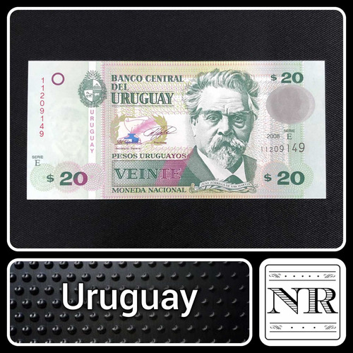 Uruguay - 20 Pesos - Año 2008 - P # 86