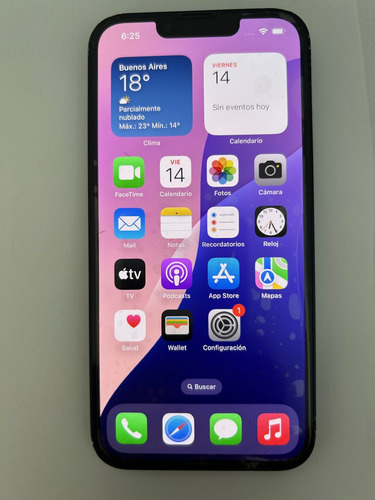 Apple Iphone 13 (128gb) Azul Liberado 85%bat Leer Descrip Azul (Usado)