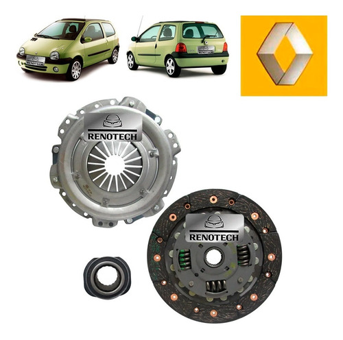 Kit Embreagem Renault Twingo Kangoo 1.0 8v E 16v 302052727r