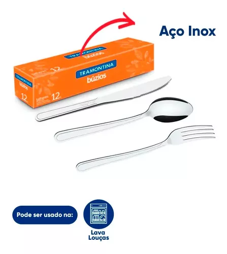 Garfo de Mesa Inox Búzios - 23762/000