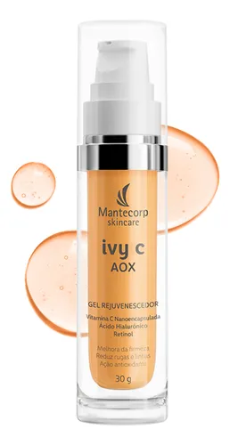 Mantecorp Gel Rejuvenescedor Facial Ivy C Aox 30g