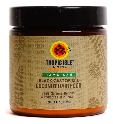 Aceite De Ricino Para El Pelo, 4onzas De Tropic Isle