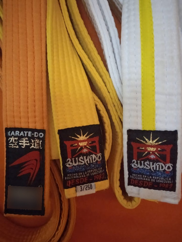 Cinturon Karate  *naranja *