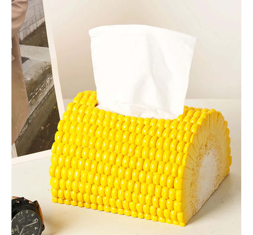 Dispensador De Servilletas De Resina Con Tapa De Pañuelos De