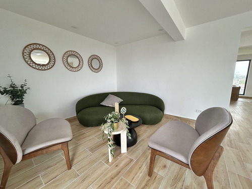 Apartamento De 1 Hab En Alquiler En Gazcue Con Línea Blanca Y Vista Al Mar