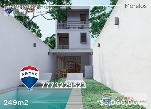 Pre-venta De Casa Sola, Jardines De Delicias, Cuernavaca, Morelosclave 4522