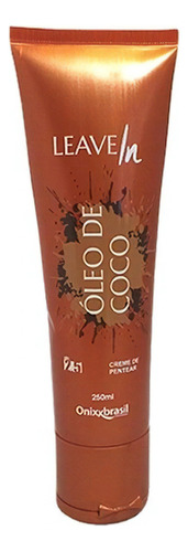 Leave In Óleo De Coco 250ml - Alto Poder De Hidratação