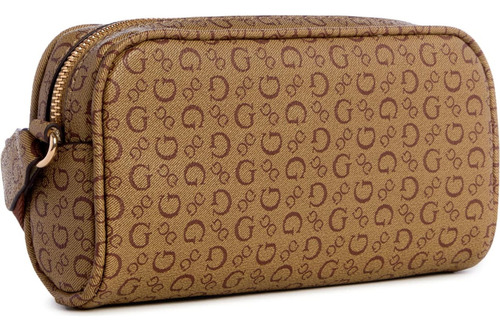 Bolsa Guess Factory Cg947969-moc Acabado de los herrajes Níquel Color Marrón Correa de hombro Marrón Diseño de la tela Lisa