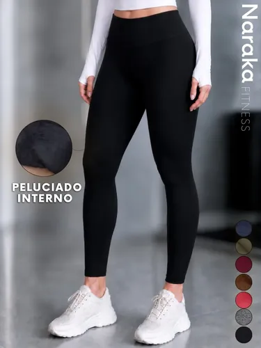 MLB 5812960922 Calca Legging Flanelada Grossa Zero Transparncia Inverno JM