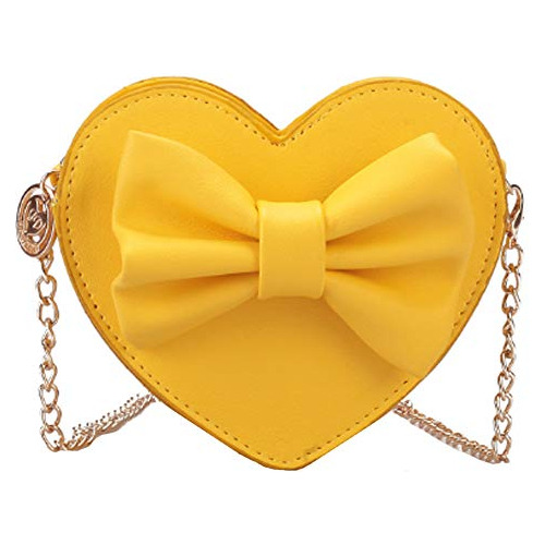 U Scinan Women Girls Cute Bowknot Heart Shape Bolso Bandoler