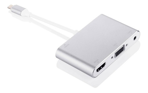 Adaptador Cable Lightning Hdmi Vga Digital Av iPhone iPad