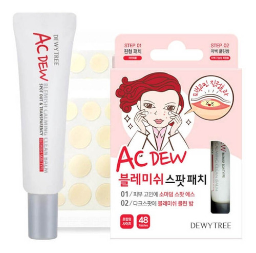 Set Coreano De Parches Hidrocoloide Dewy Tree Calmante