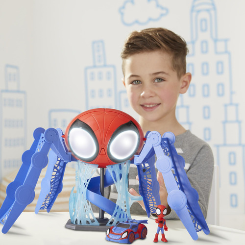 Playset Spider-man Spidey E Seus Incríveis Amigos Web-quarte