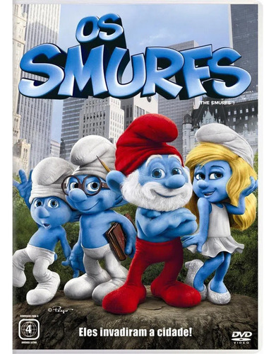 Dvd Lacrado Os Smurfs