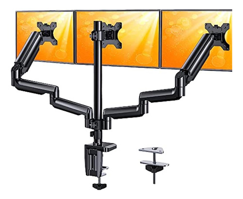 Ergear Triple Monitor Stand Mount, Brazo De Monitor De Resor