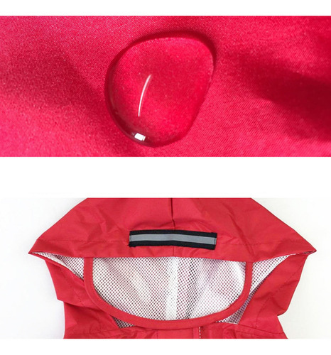 Ropa Impermeable Para Perros Medianos Y Grandes Para Mascota