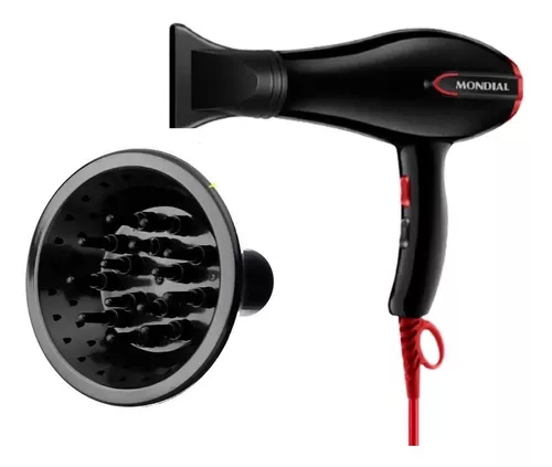 Secador De Cabelo Profissional 3200w Leve Potente C/ Difusor