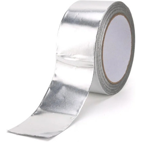 Cinta De Aluminio Adhesivo 50 Mts X 48 Mm Multi Propósito