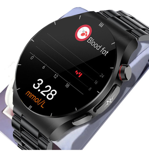 Smartwatch For Hombre Blood Glucose Ecg Ácido Úrico Lamada