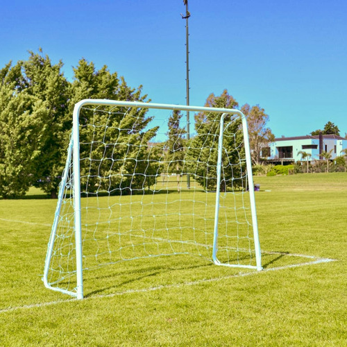 Arco De Futbol 1.70 X 1.35mts Con Red Y Estacas Reforzado