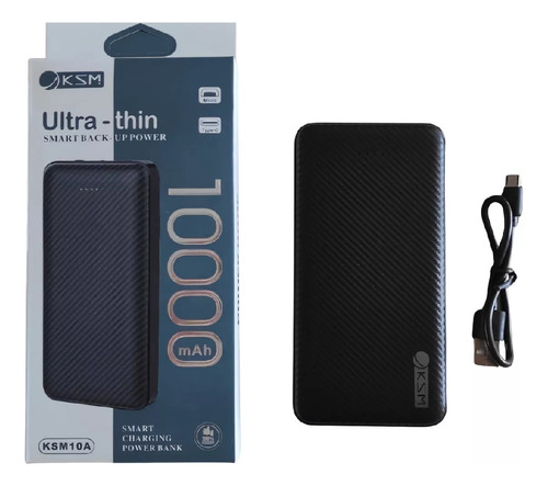 Power Bank Cargador Portátil 10000mah Kosmo Ksm-10a