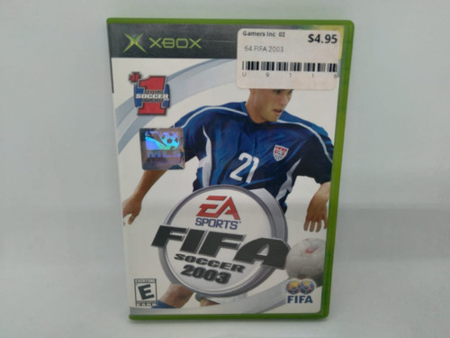 Jogo Fifa Soccer 2003 Xbox Clássico Original Físico (Usado)