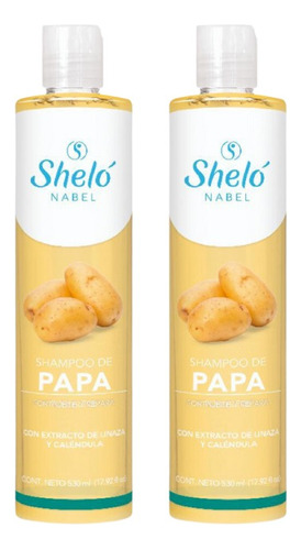 2 Pack Shampoo De Papa Shelo 530 Ml