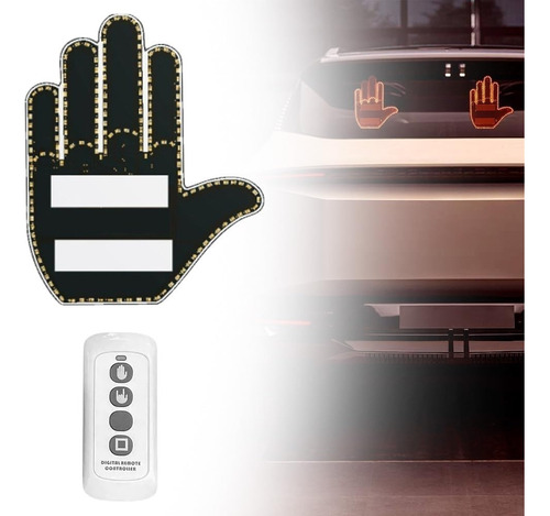 Finger Gesture Light Con Mando A Distancia Para Coche Camión