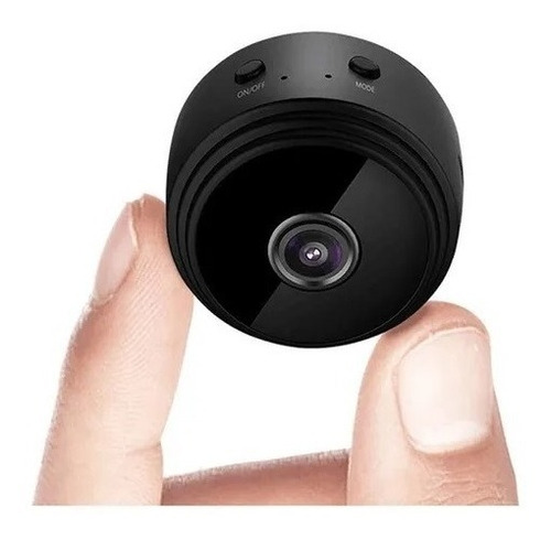 Camara Espía Wifi Inalámbrica Oculta Vídeo Hd1080 Negro