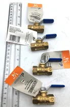 Comprar Everbilt Lot Of 4 Brass Ball Valve 1\u002F4  Fip X Fip 107-40 Aac
