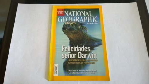 Revista National Geographic Felicidades Sr. Darwin Feb 2009