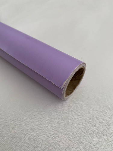 Vinilo Autoadhesivo Pvc Contact Color Liso Pastel X 10 Mts Color Lila Pastel