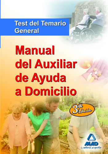 Libro Manual Auxiliar Ayuda Domicilio Test Temario Genera...