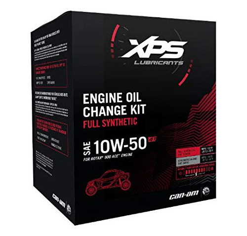 Can-am 4t 10w-50 Synthetic Oil Change Kit For Rotax 900 Ace 