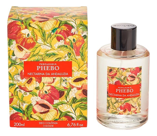 Perfume Deo Colonia Phebo Nectarina de Andalucía, 200 ml, volumen unitario: 200 ml