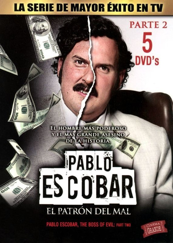 Pablo Escobar El Patrón Del Mal Segunda Parte Dvd