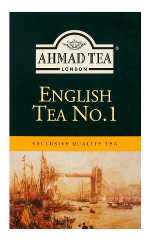 Te Ahmad English Tea No.1 Caja 100grs En Hebras