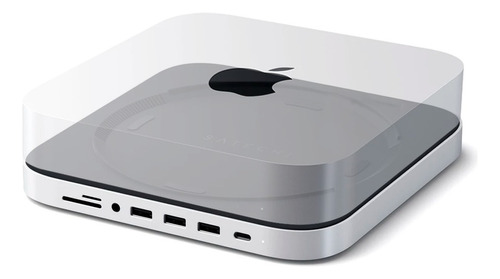 Hub Adaptador Satechi Aluminum Stand Hub P/ Mac Mini