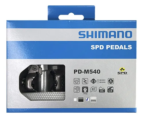 Pedales Bicicleta Mtb Shimano Pd- M540 Con Calas