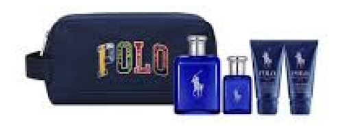 Ralph Lauren Polo Blue Edt 125 Ml + 40 Ml + Body Wash + Afte