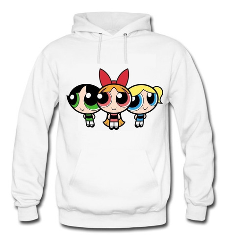 Buzo Capota Chicas Superpoderosas Saco  Hoodies Niño-adulto