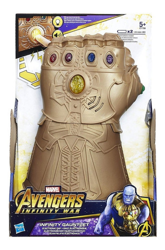 Avengers Endgame Guante Electrónico Thanos Luces Y Sonidos