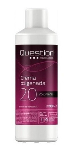 Crema Oxigenada Question De 20 Volumenes 900cc