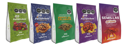 Kamponoble Snacks 10 Pack : 2 De Cada Botana, 120g C/u