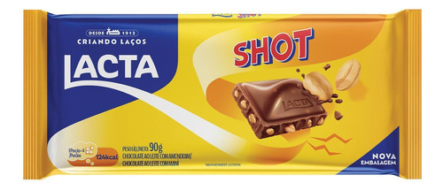 Chocolate Barra Lacta Shot - 80g