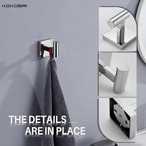 Juego De Accesorios De Baño De 4 Piezas, Barra De Toalla De