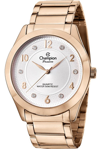 Relógio Champion Feminino Dourado Cn29230z