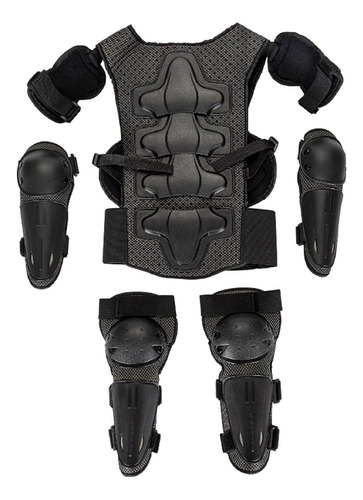 Pf Niños Motocicleta Traje De Armadura Pecho Protector De