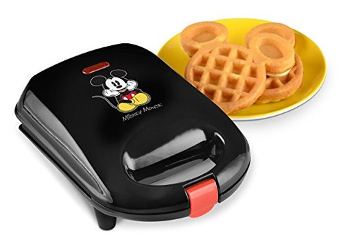 Disney Dcm-9 Mickey Mini Wafflera, Negro